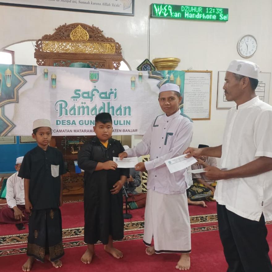 Pemdes Gunung Ulin Laksanakan Safari Ramadan Guna Lebih Dekat Dengan Masyarakat